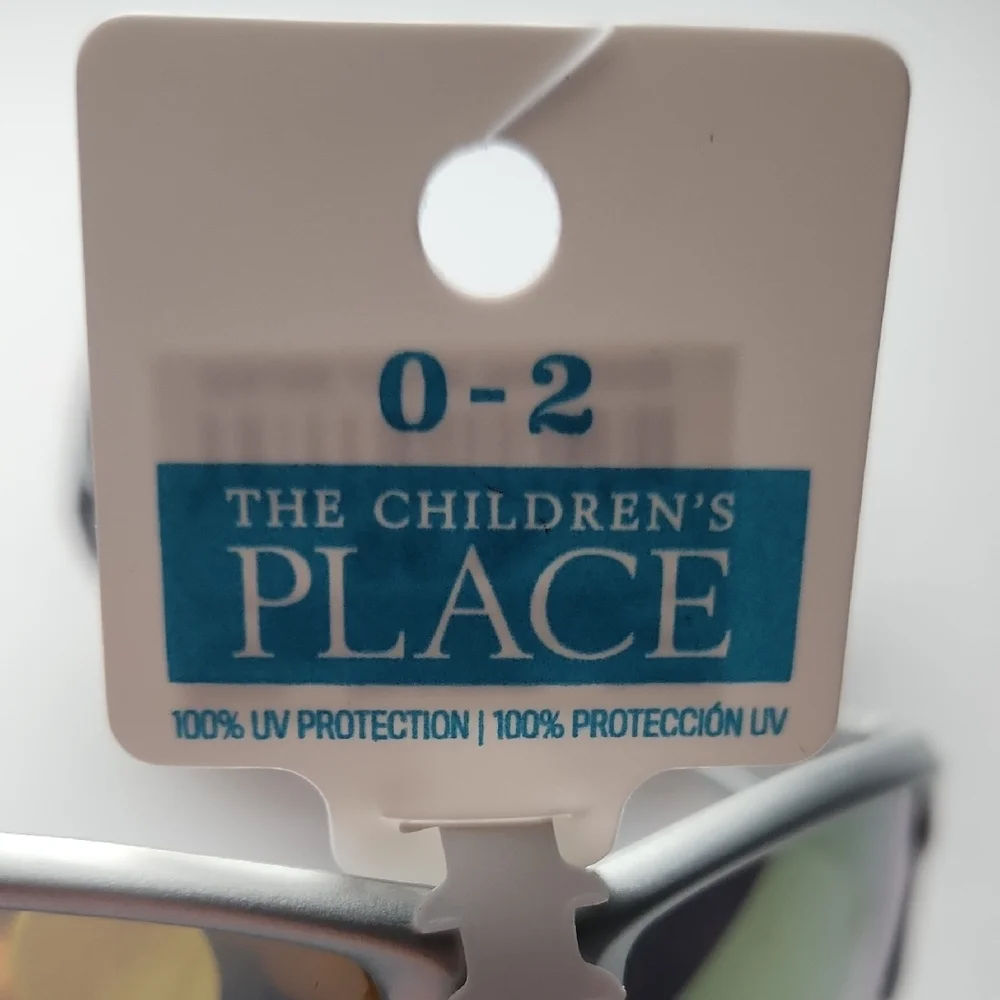 The Children's Place Black and Silver Sunglasses Set